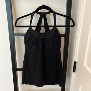 Lululemon Athletica Black Halter Tank Top
